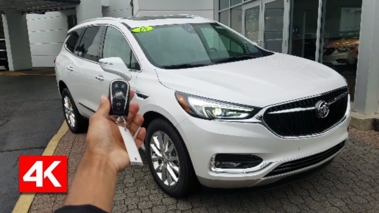 2018 BUICK ENCLAVE PREMIUM AWD - 4K IN DEPTH WALKAROUND STARTUP EXTERIOR INTERIOR & TECH