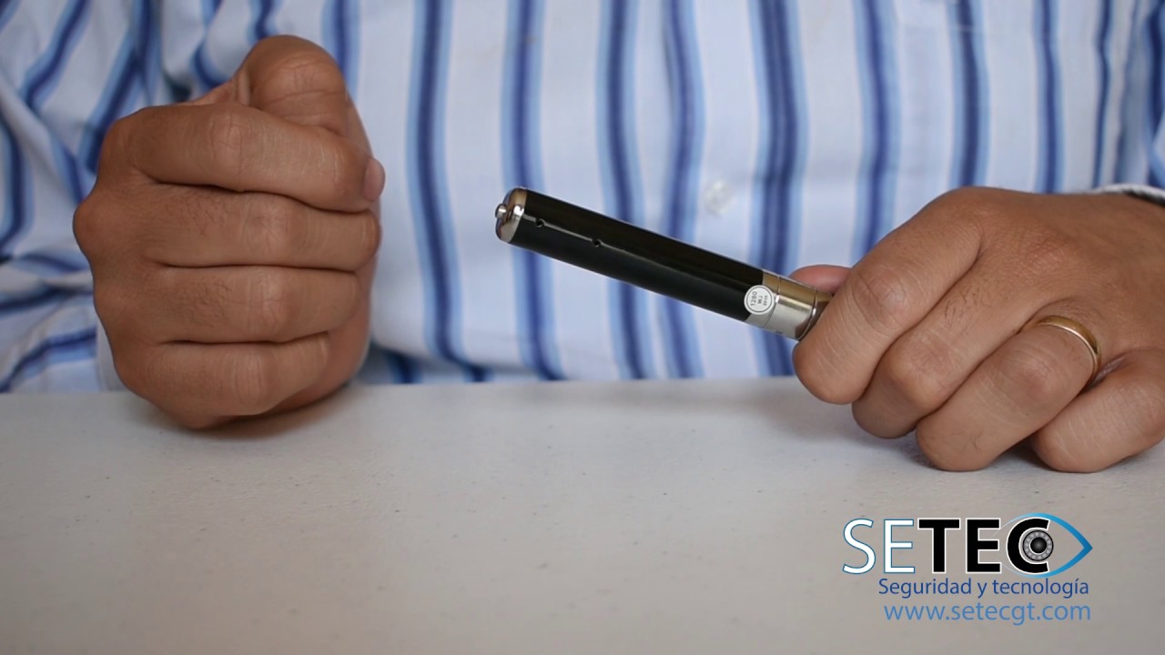 Lapicero con c&aacute;mara esp&iacute;a oculta HD! &iexcl;Setec Guatemala!
