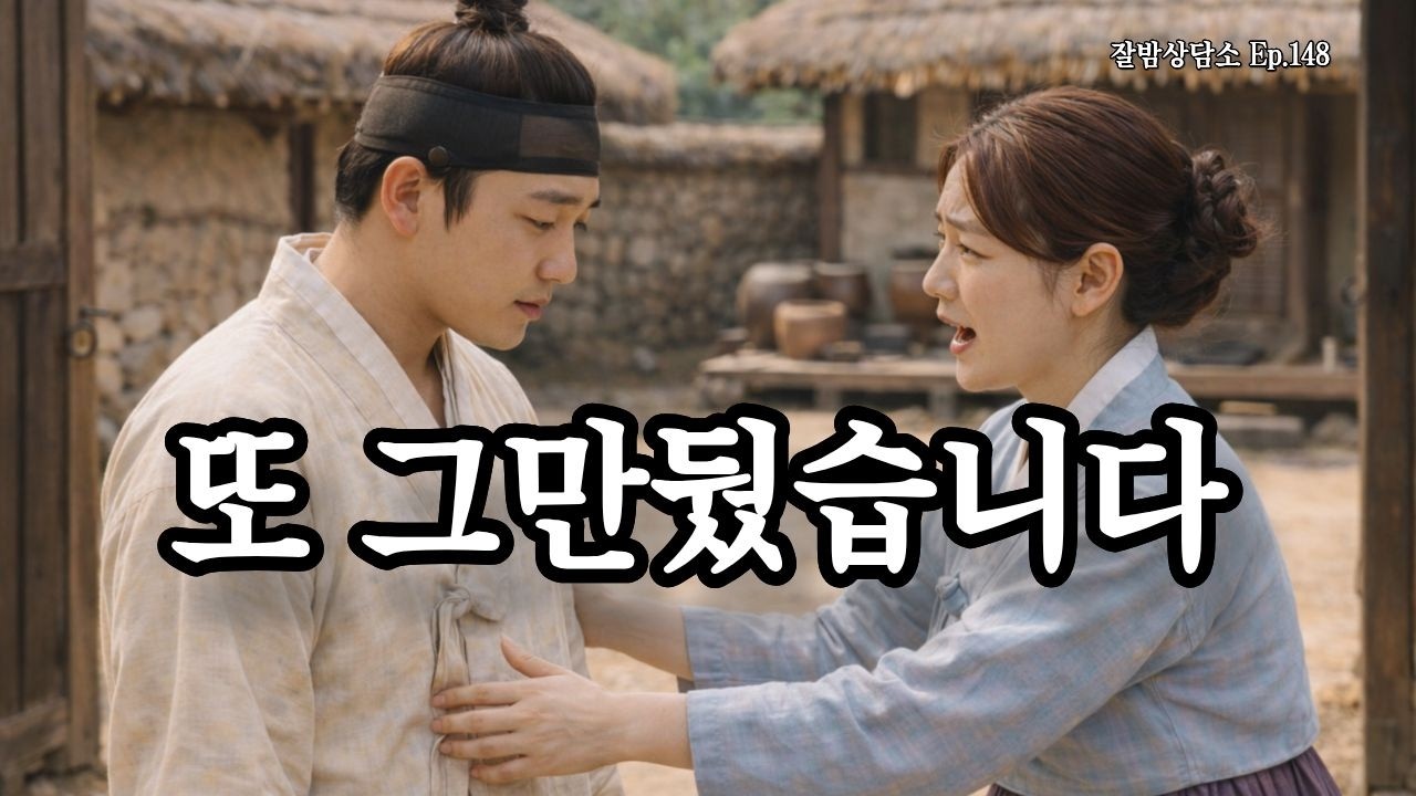 또 그만뒀습니다 《반나절 사내, 긴 밤 아낙》 - Ep.148 감성라디오 · 사연형 수면 오디오 | 잘밤상담소