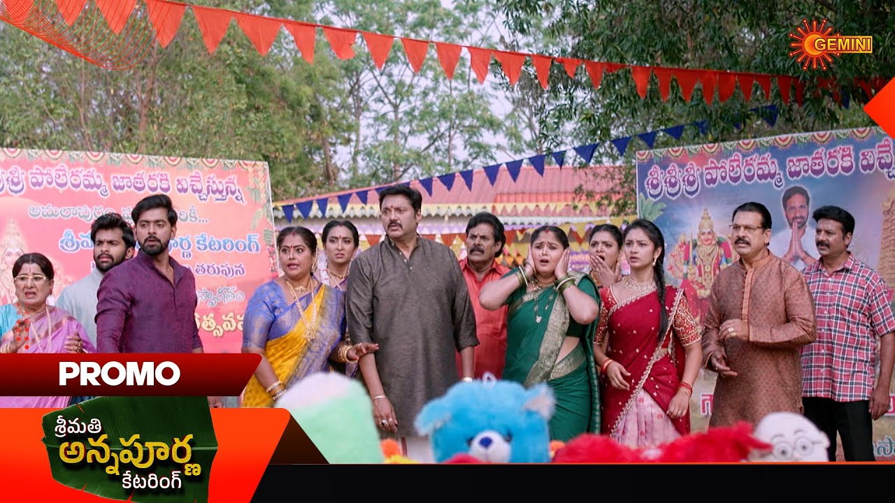 Srimati Annapurna Catering - Promo | 18 Mar 2026 | Telugu Serial | Gemini TV