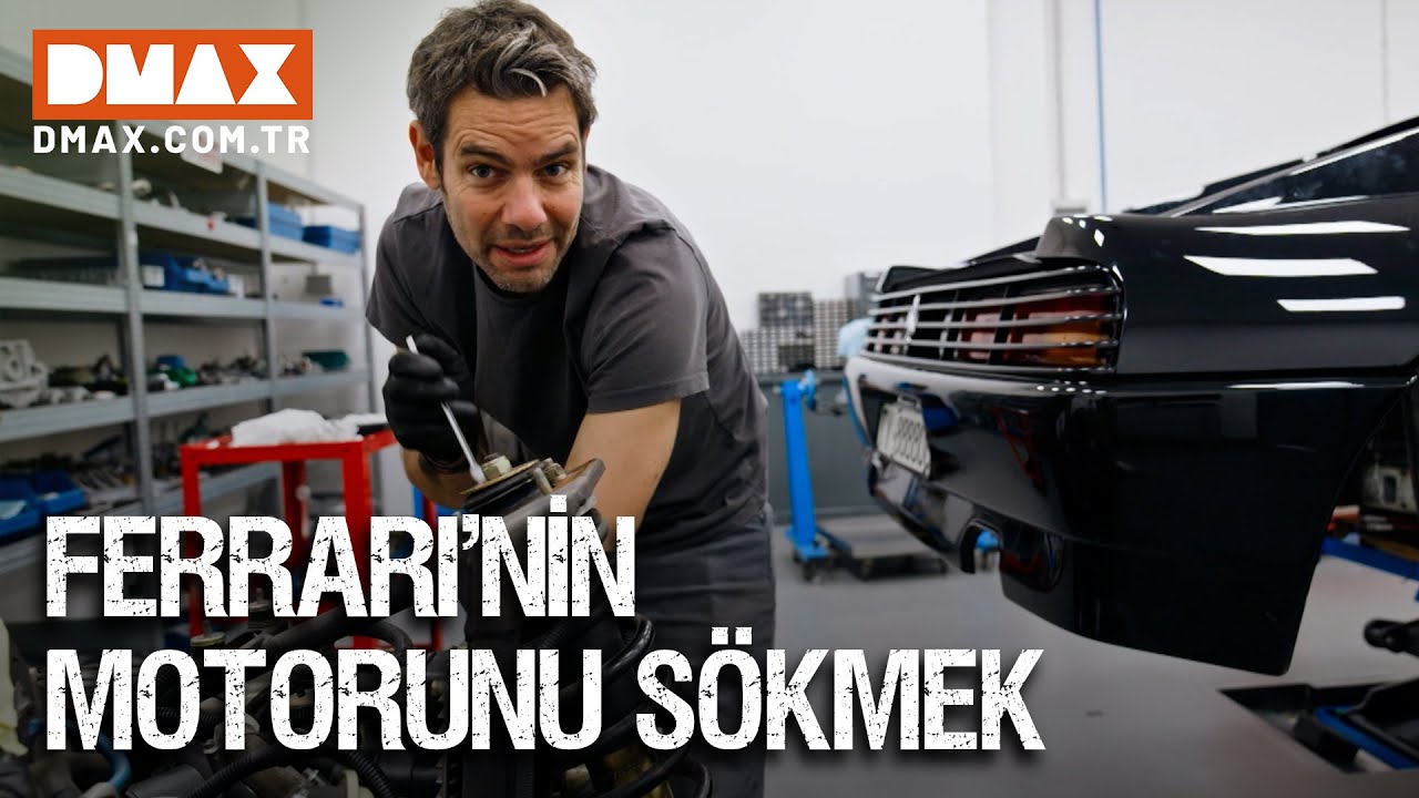 Ferrari 348'i Par&ccedil;alara Ayırıyoruz! | Tamirat Tadilat: D&uuml;nya Turu