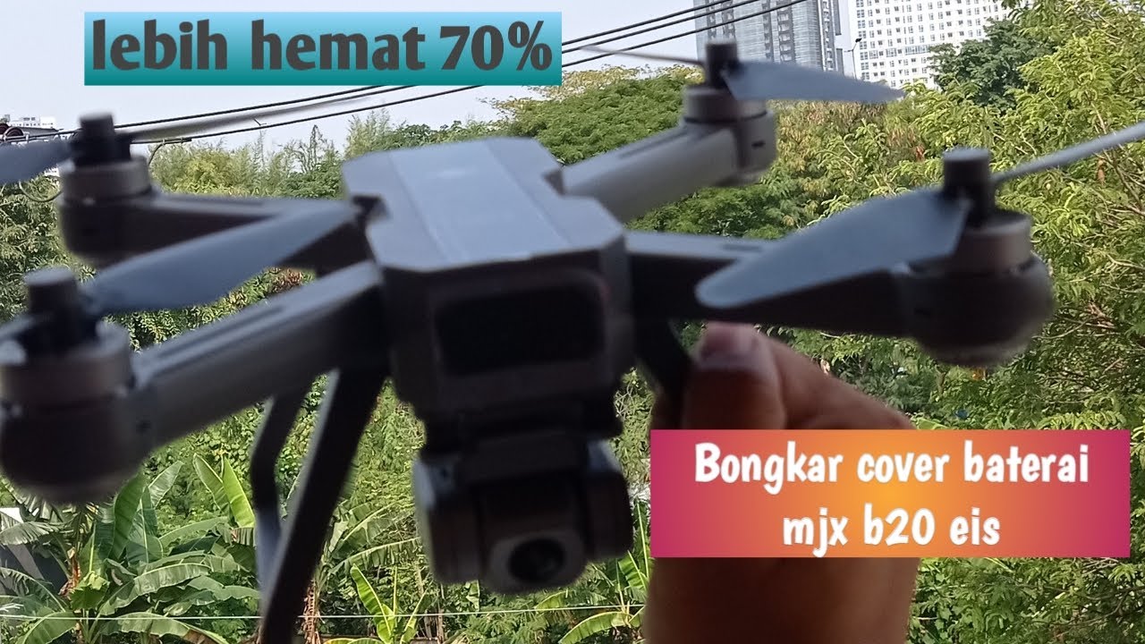 Modif Baterai drone mjx b20