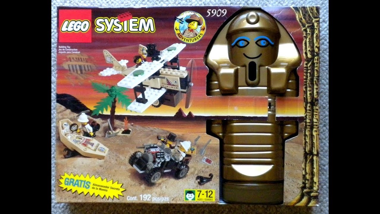 Lego Adventurers Egypt set 5909 Treasure Raiders from 1998