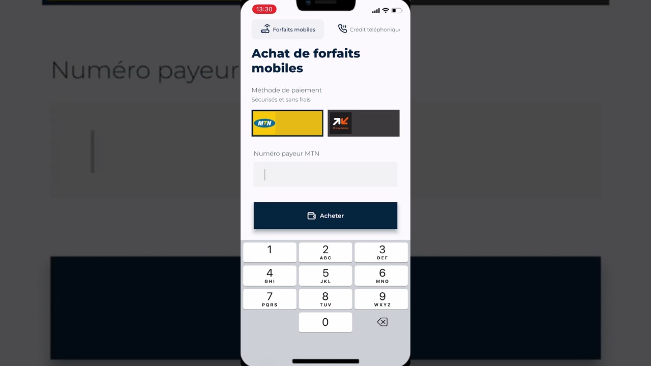 Comment activer internet illimit&eacute; avec Glotelho Pay