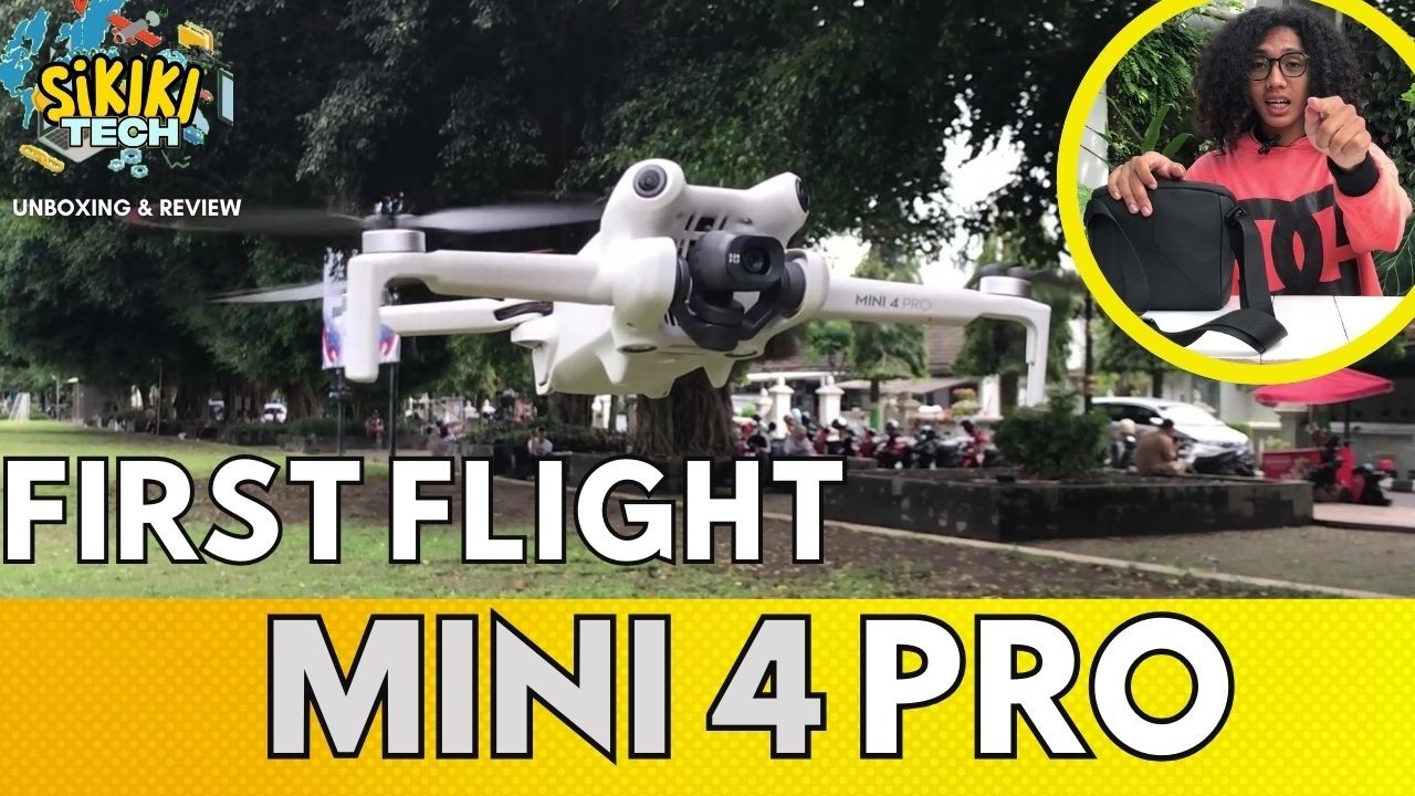 CARA MENERBANGKAN DRONE DJI MINI 4 PRO PERTAMA KALI