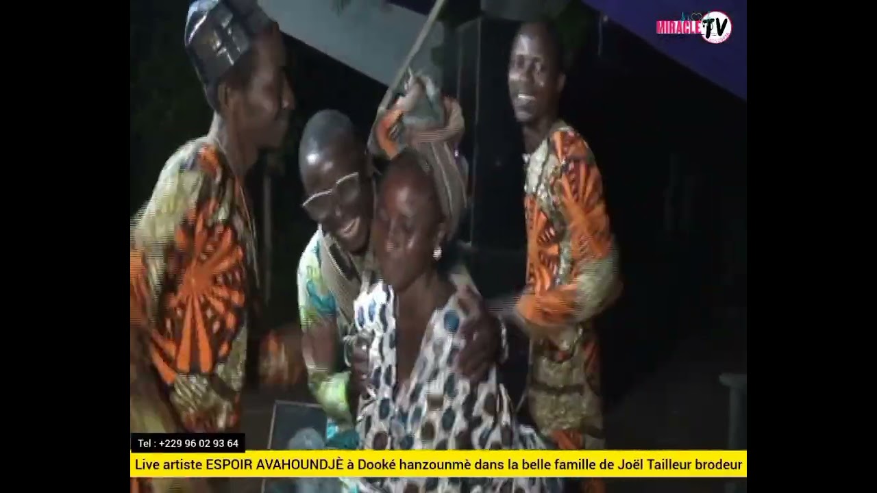 LIVE ARTISTE ESPOIR AVAHOUNDJÈ DOOKÉ CHEZ LA BELLE FAMILLE DE JOËL TAILLEUR BRODEUR EN 2024