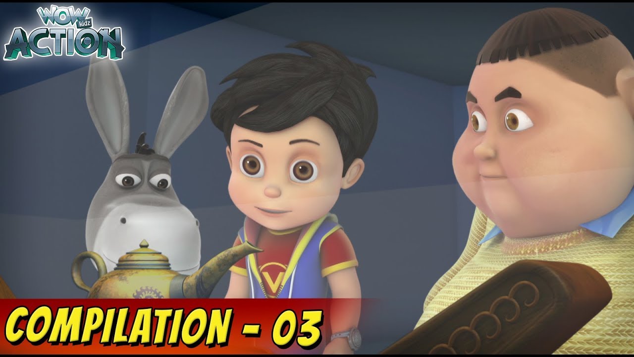 VIR: The Robot Boy Cartoon in Hindi | Compilation 03 | Hindi Cartoons for Kids | Wow Kidz Action