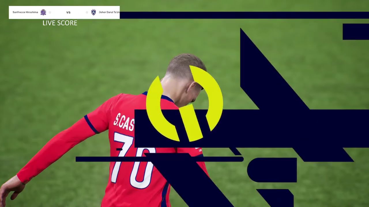 🔴LIVE STREAMING SANFRECCE VS JOHOR DARUL TA'ZIM |-EFOOTBALL SIMULATION