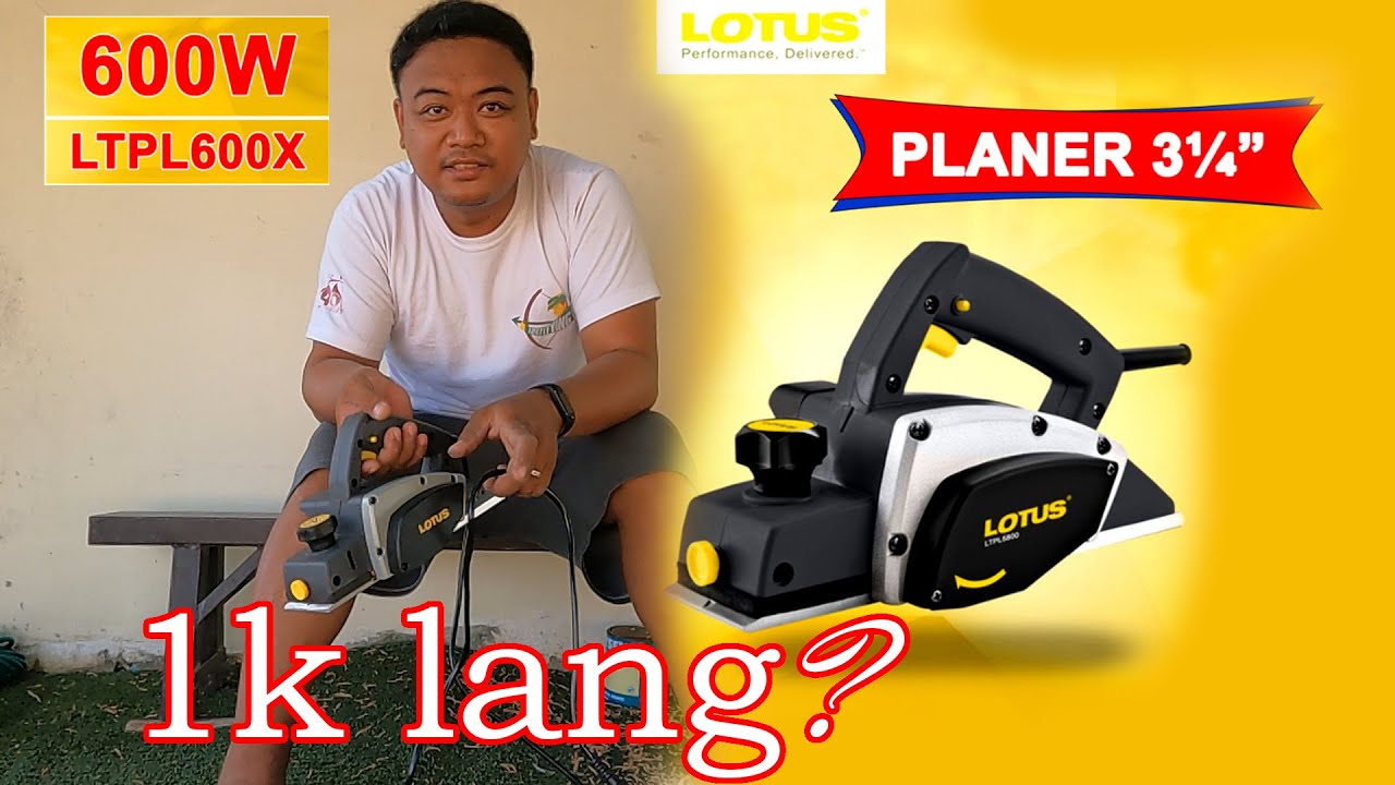 LOTUS PLANER UNBOXING AND TESTING - WORTH IT BA?