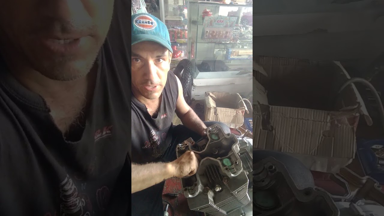 Desarmado culata y cilindros Suzuki GS 500