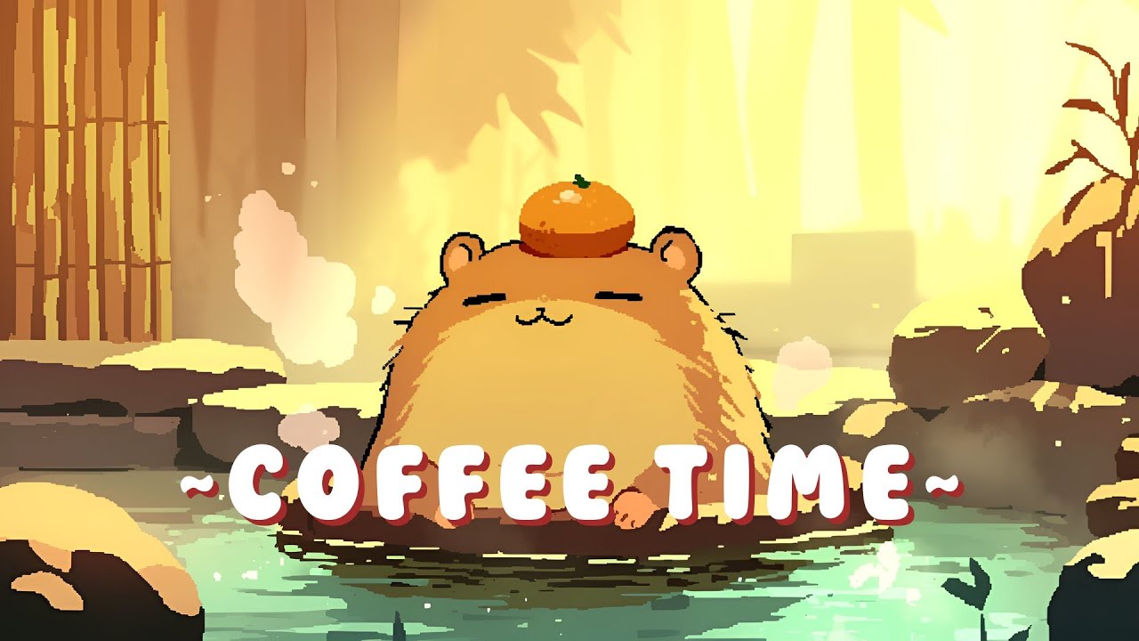 Capybara Beat Station | Relaxing Jazz Hop Collection 🦫 🎵 🌙 | Continuous Mix