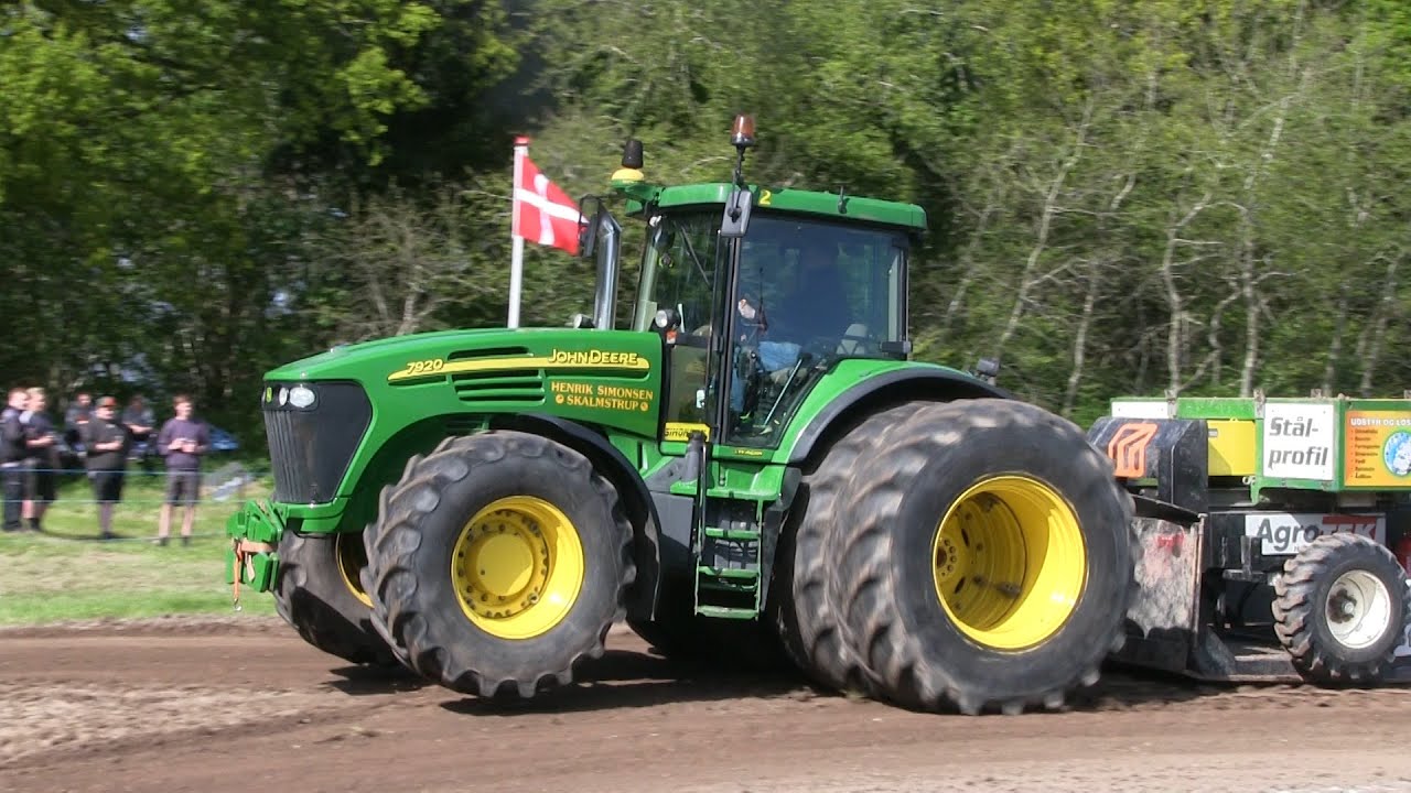 John Deere 8530, 7810, 7920, 7710 | Tractor Pulling Nibe