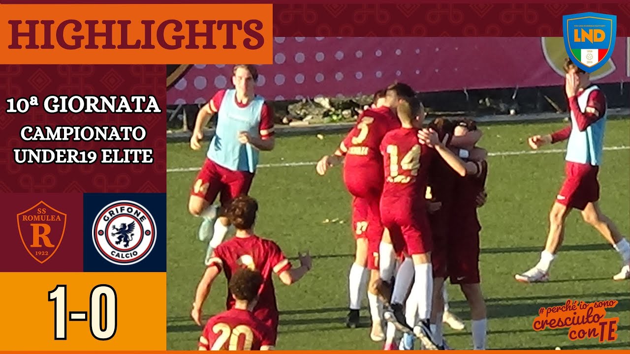 Romulea - Grifone | HIGHLIGHTS X giornata Under 19 Reg. Ecc.