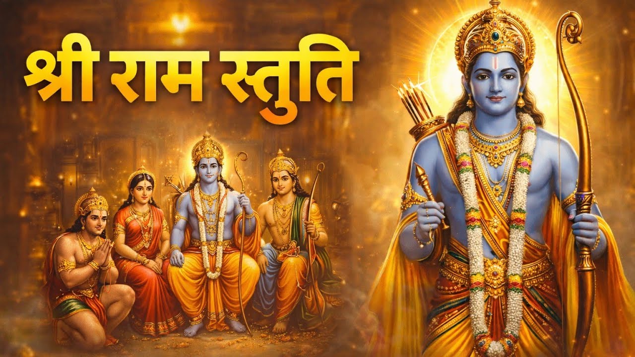 श्री राम स्तुति | Shri Ram Stuti | Ram Bhajan | Sanatan Stuti Path | Bhakti Sangeet