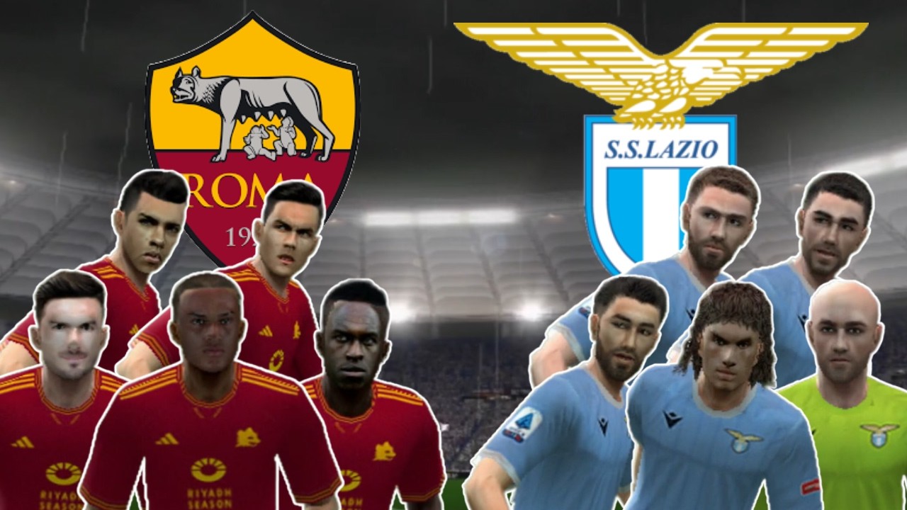 Roma x Lazio | Super Bomba Patch 2026 | PS2