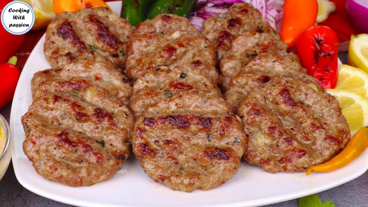 REAL Turkish Kofta Kebab Recipe By Cooking With Passion, Traditional Köfte Kebab, Turkish Meatballs
