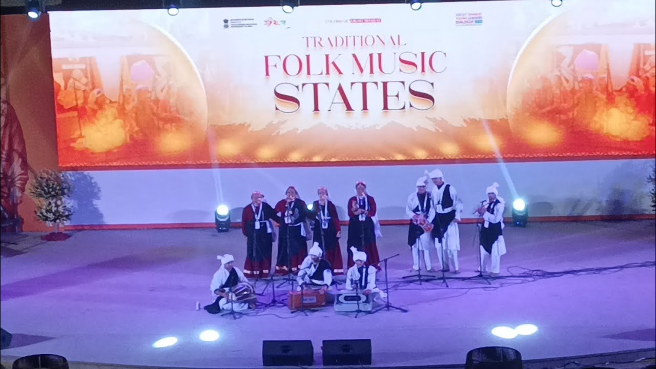  Traditional folk music at Viksit Bharat Young Leaders Dialogue (VBYLD) 2026