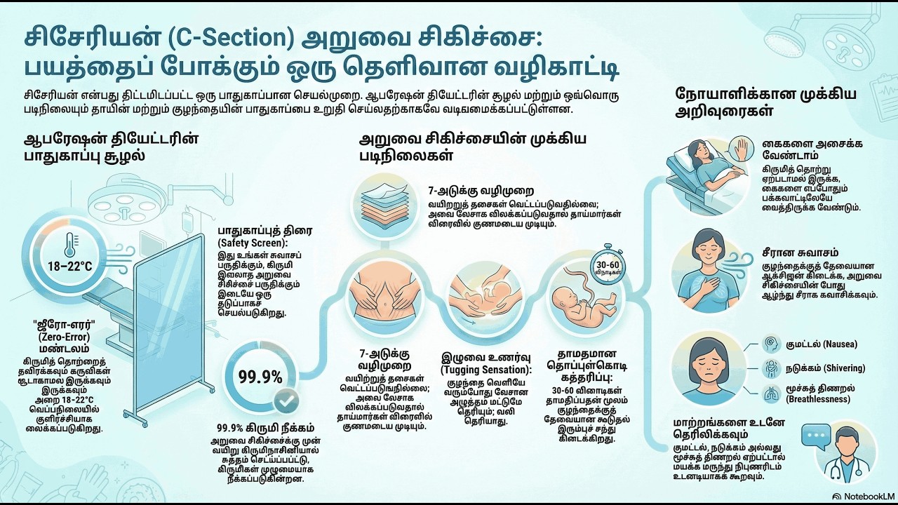 C Section Surgery சிசேரியன் | OT Fear - Tamil | அக்கறையின் நடனம்