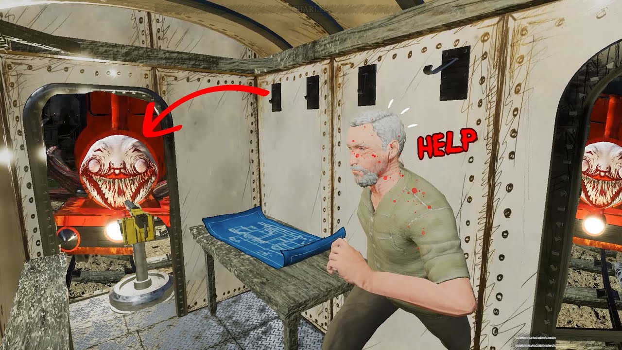 Choo Choo Charles : How I Saved Eugene From Charles😱 (Train Mods)