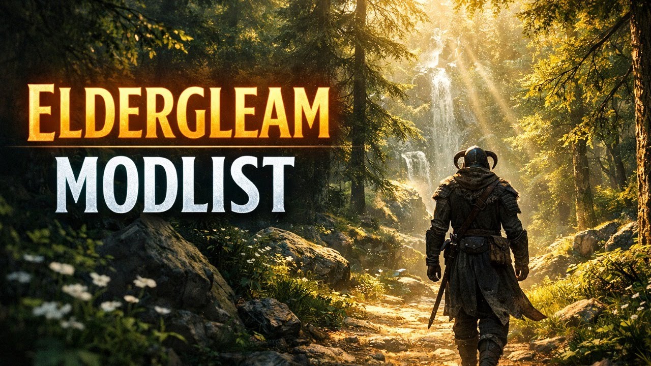 Silent Gameplay With the Eldergleam Modlist | Ultra-Modded Skyrim