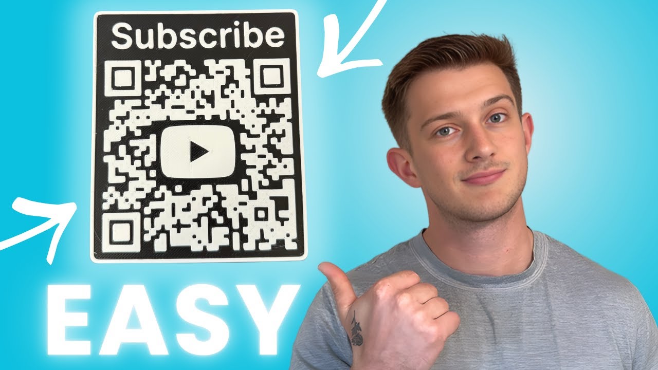 Быстрое 3D-печать QR-кодов (опыт не требуется)