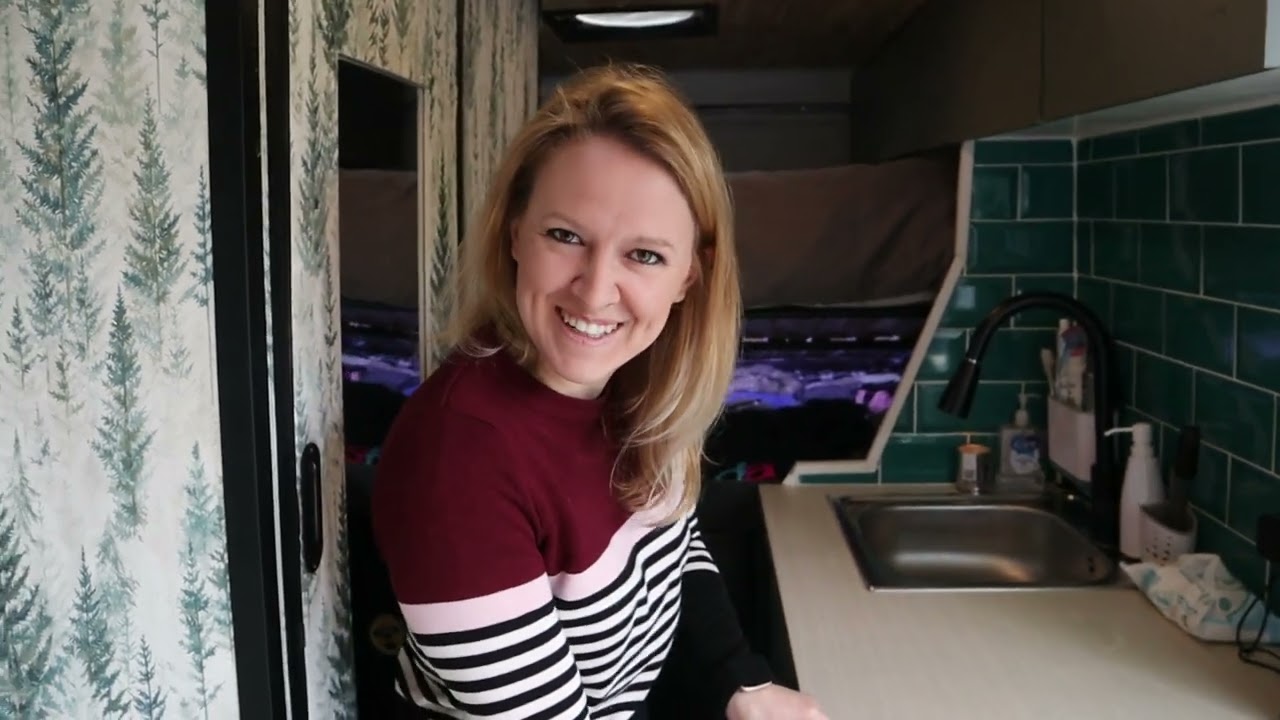 Van Tour | Luxury Off-Grid Full Kitchen & Bathroom Van