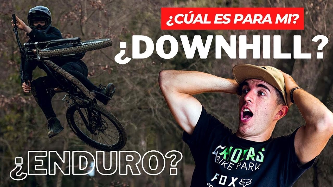 👉DIFERENCIA entre BICICLETA de ENDURO y DOWNHILL en 2023 ✅