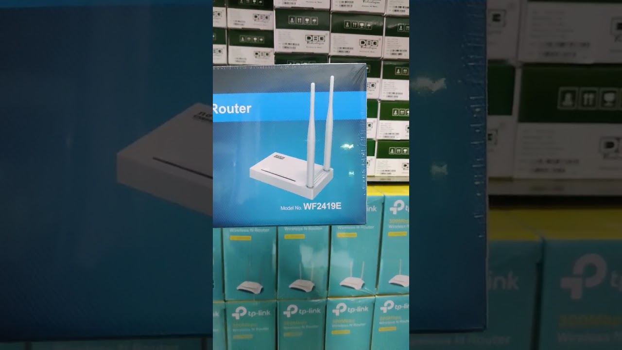 Netis 300Mbps Wireless Router WF2419 #router #netis