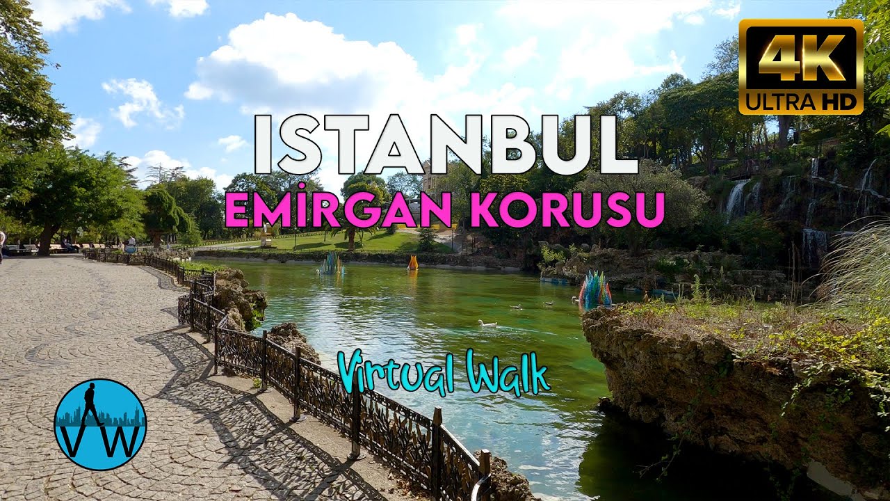 ⁴ᴷ⁵⁰  🇹🇷 Peacefull Walking in Emirgan Park(Emirgân Korusu)/Sarıyer (Follower Request)-ISTANBUL WALK