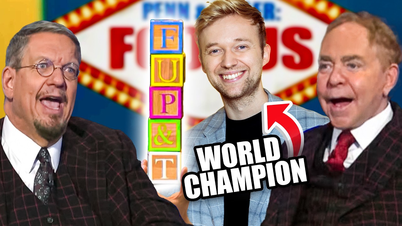 Marc Weide tries to Fool Penn & Teller | Fool Us