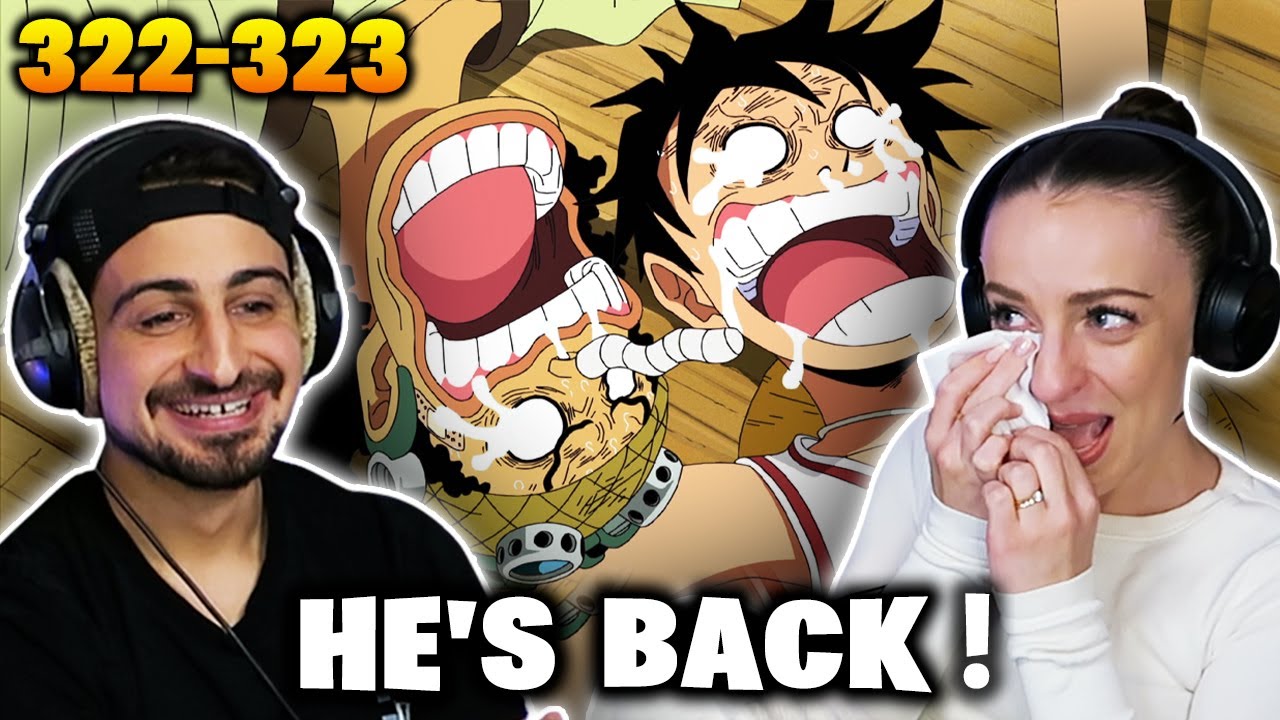 USOPP SAYS SORRY! 😭 *ONE PIECE* Episodes 322-323 REACTION!