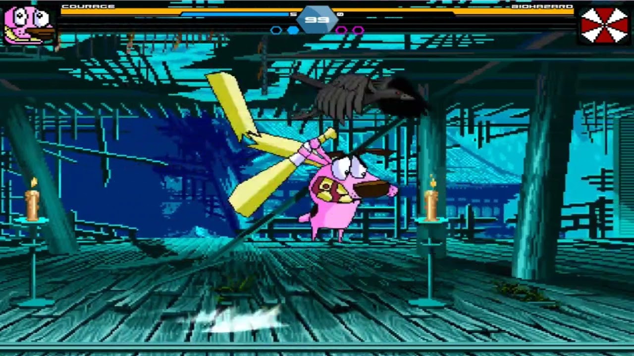 ZEX MUGEN 065 - Courage the Cowardly Dog vs. Biohazard (Halloween Special!