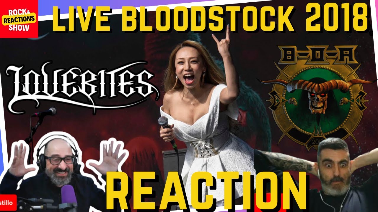 LOVEBITES - Live Bloodstock 2018 | Maxi Reaction | Reacción | Rock and Reactions