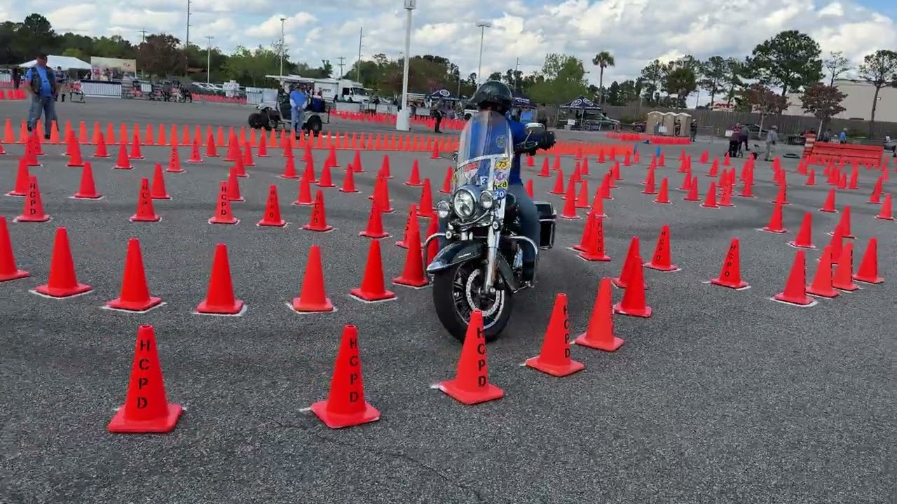 The Precision Patterns From The Palmetto Police Motorcycle Skills Competition 2025