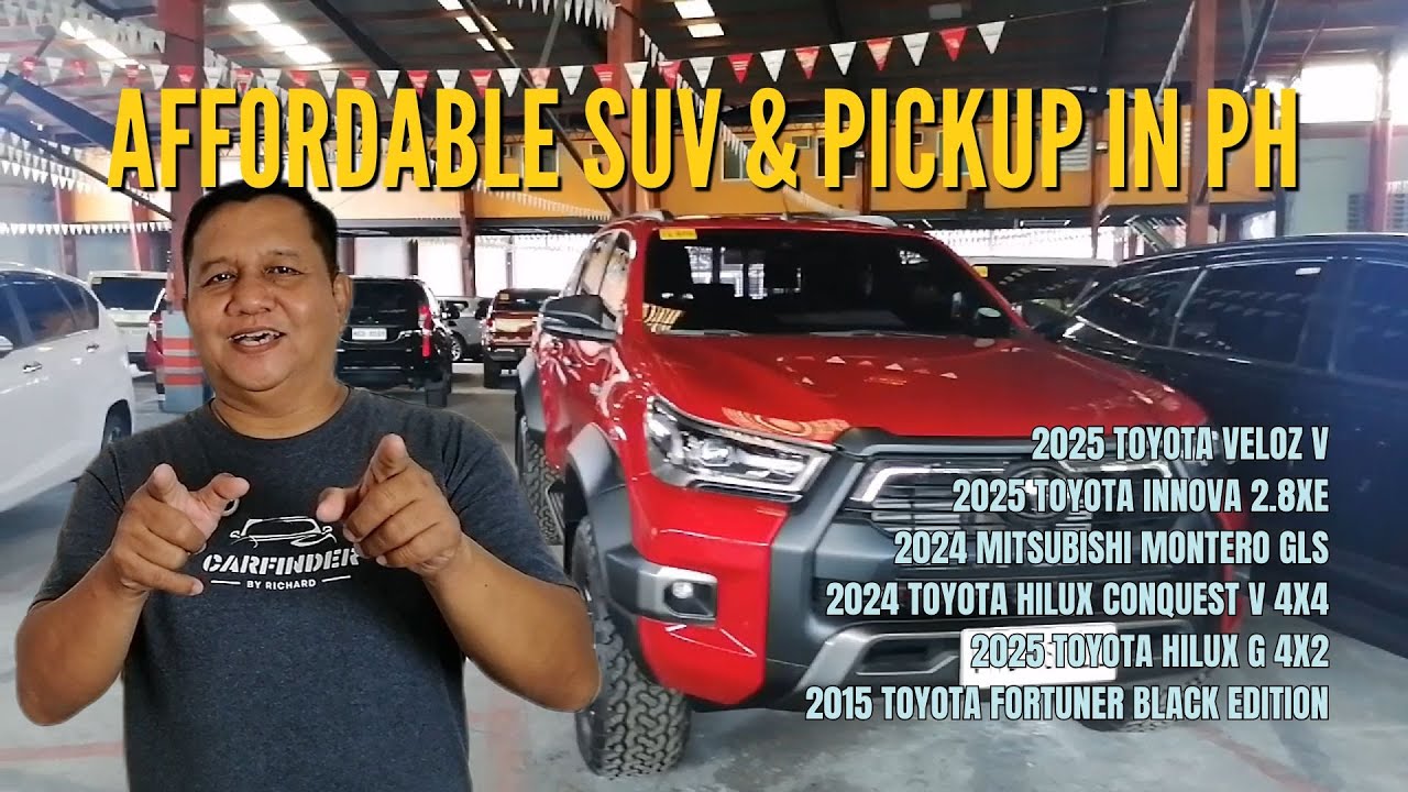 Affordable SUVs & Pickups in PH! (With Prices)