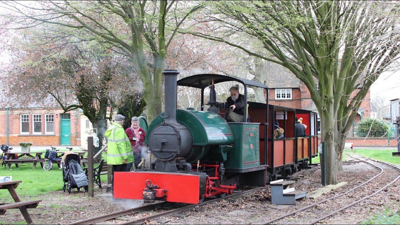 Abbey Pumping Station Museum, Narrow Gauge Railway, 1st April 2023