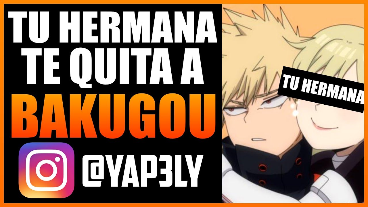 Tu hermana te quita a Bakugou 💔 | ASMR Anime Español | ASMR Boku no hero academia | Bakugou ASMR