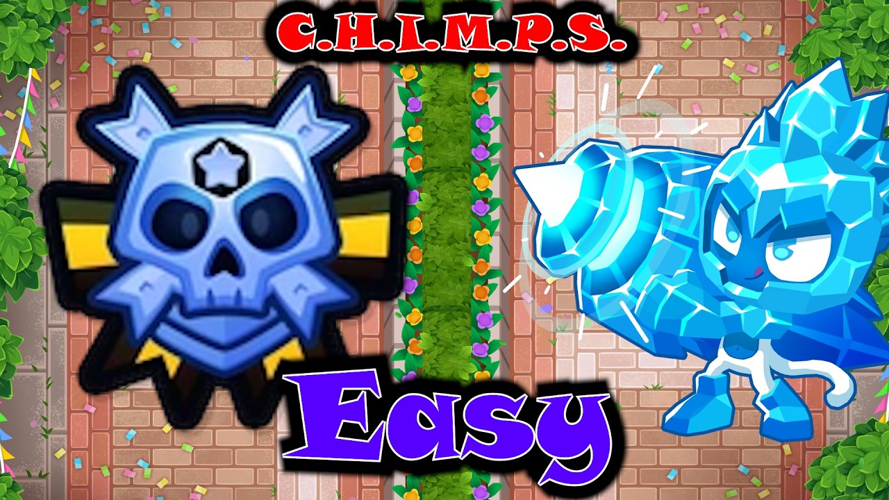 New Update 53 - New Map CHIMPS (BTD6 Strategy)