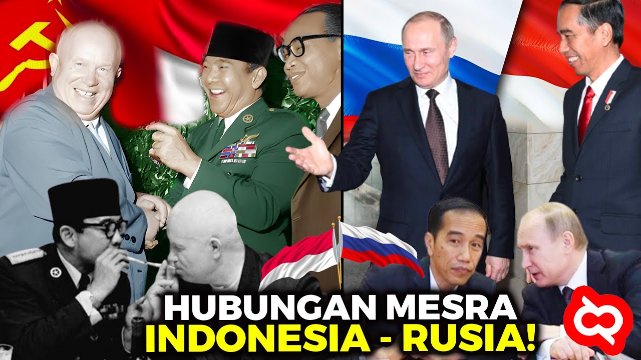 Jejak Sejarah Hubungan Persaudaraan Uni Soviet dan Indonesia, Sampai Jokowi dan Putin Terlihat Akrab