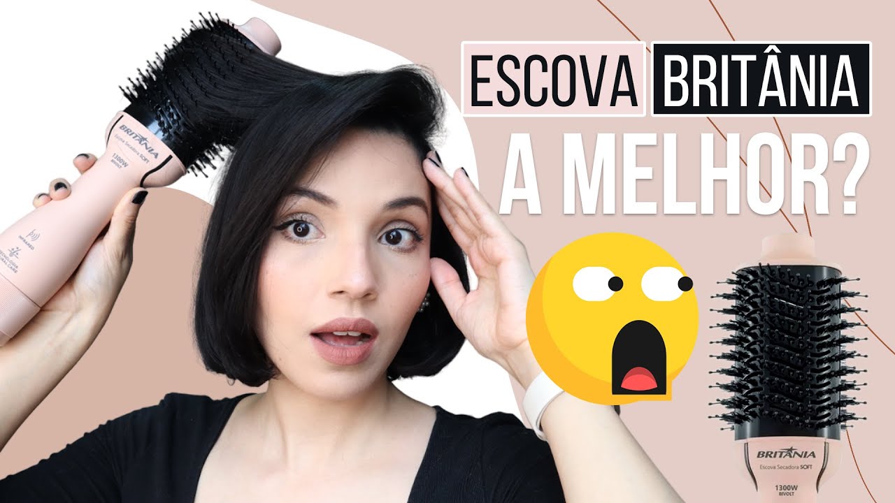 Testei e contei tudo sobre a Escova Secadora Britânia 1300W