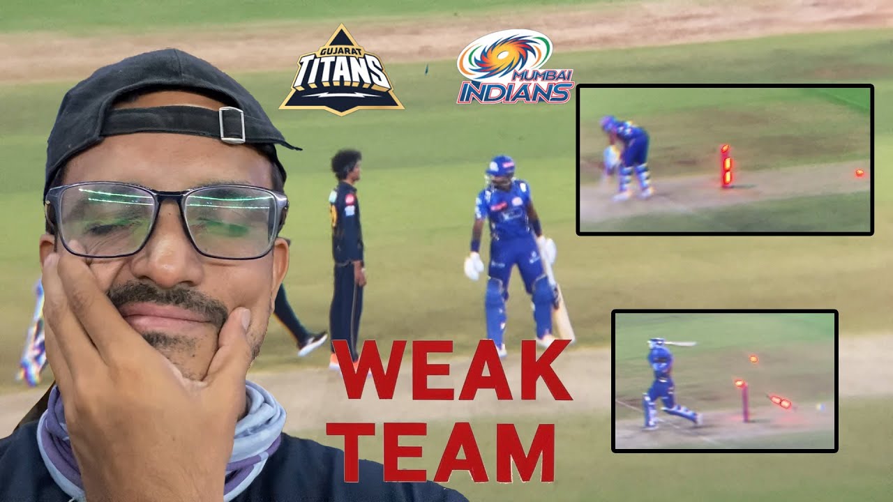 IPL Vlog : GT vs MI Gujarat Titans vs Mumbai Indians Thrilling Encounter at Narendra Modi Stadium