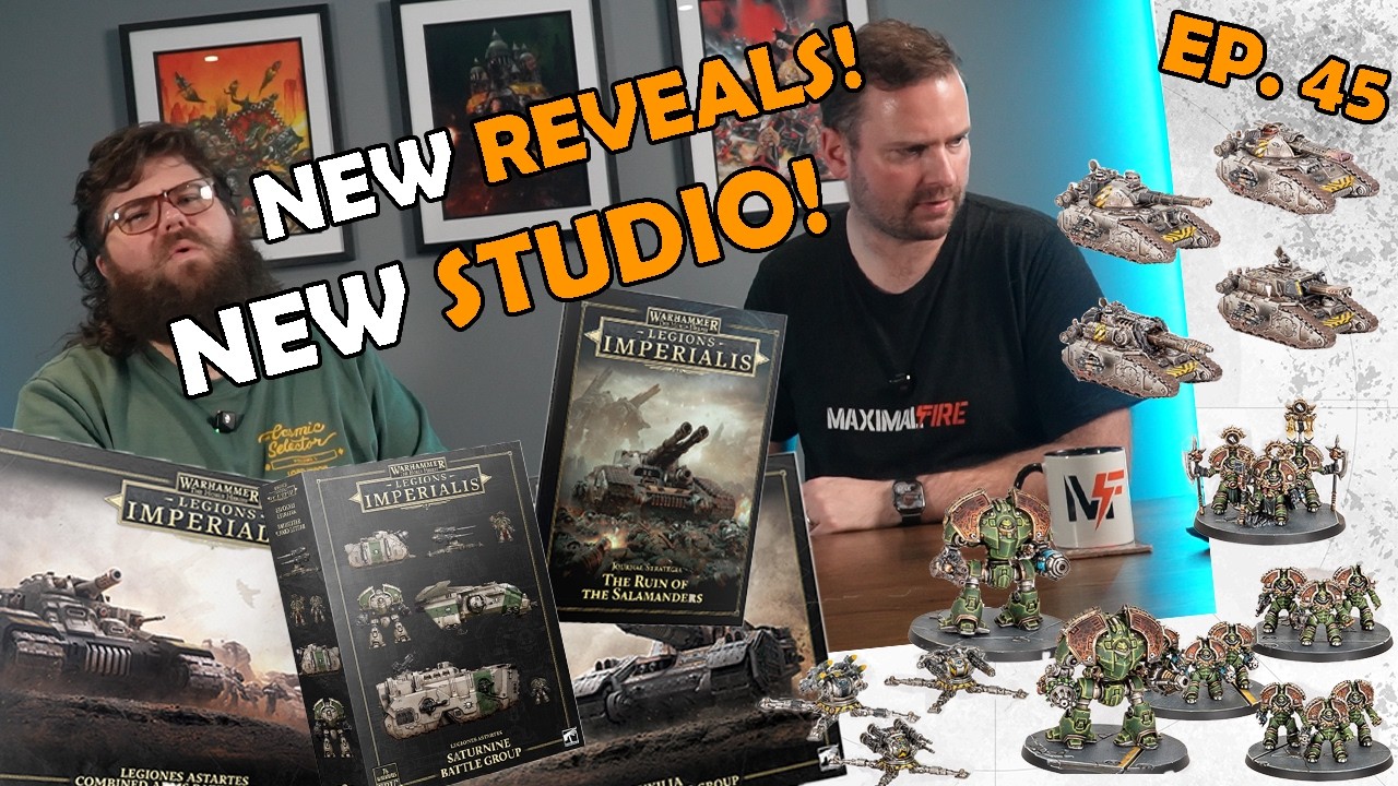 Full breakdown of the newest Legions Imperialis reveals! Maximal Fire | Ep 45