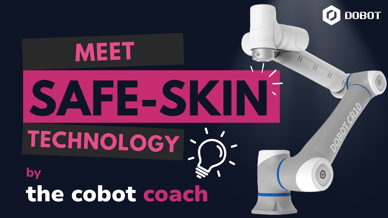 Dobot CR3-AS SafeSkin Explained | The Future of Human-Robot Collaboration
