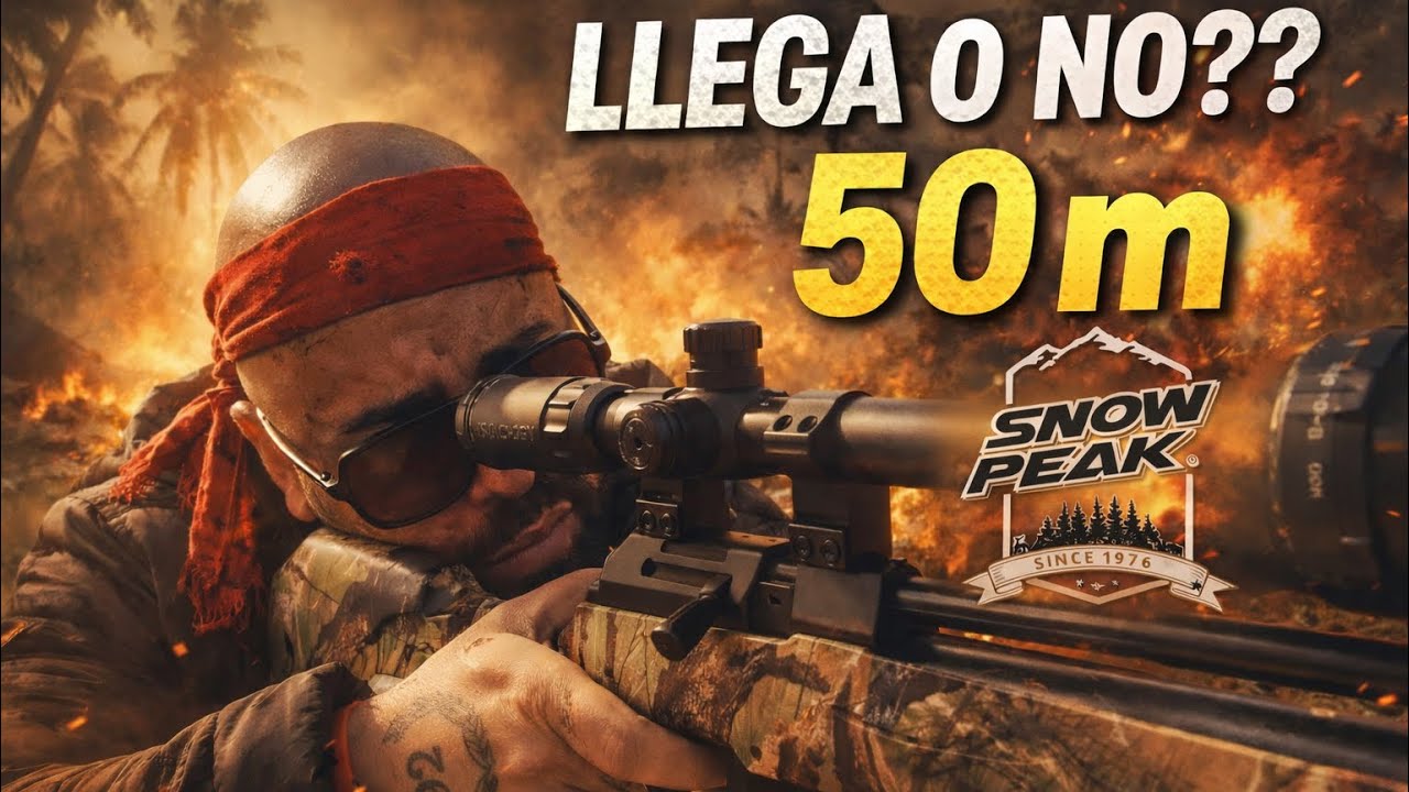 SNOWPEAK PR-900/Gen-30/PRUEBA A 50 METROS