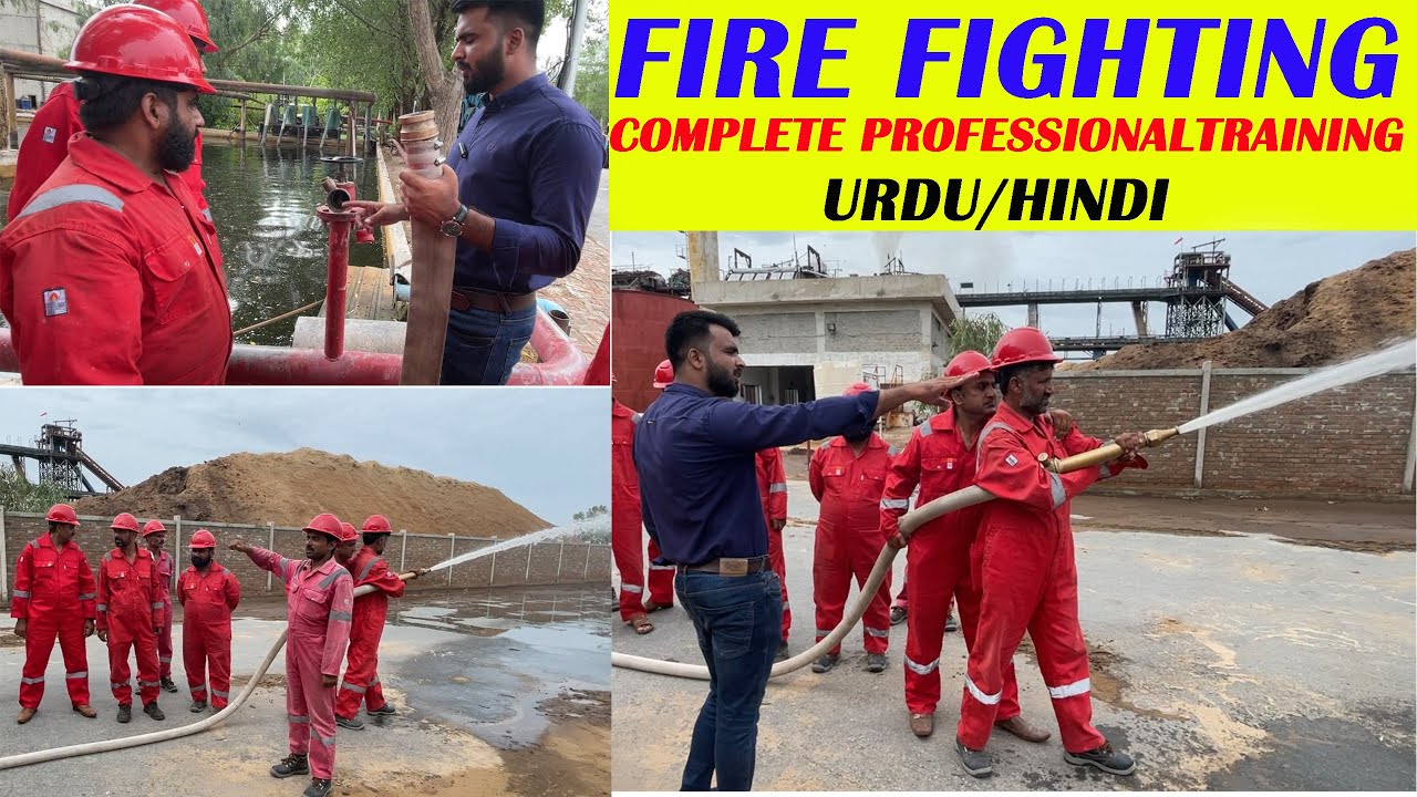 Fire Hydrant Drill In Urdu/Hindi || HSE TRAINER