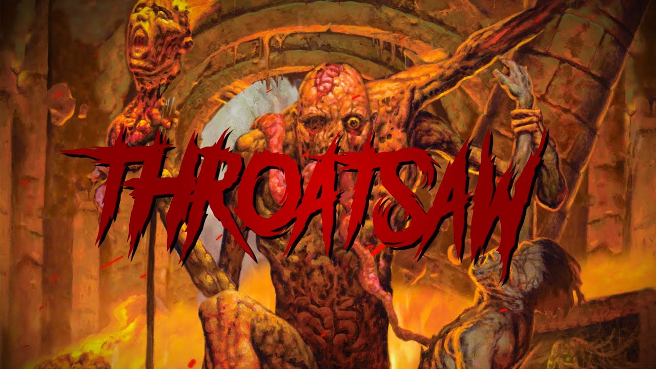 Autopsy - Throatsaw (animated lyric video) (taken from Ashes, Organs, Blood And Crypts)