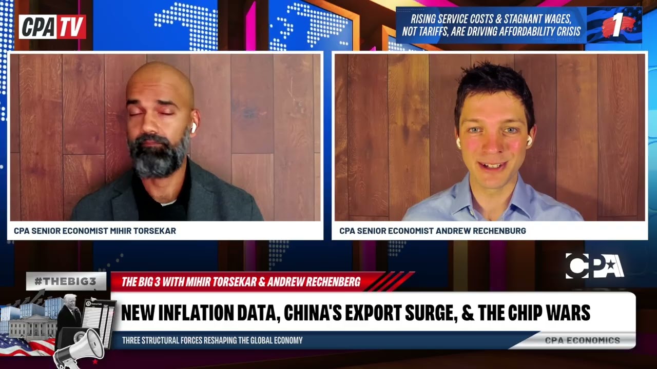 The Big 3: New Inflation Data, China's Export Surge, and the Chip Wars