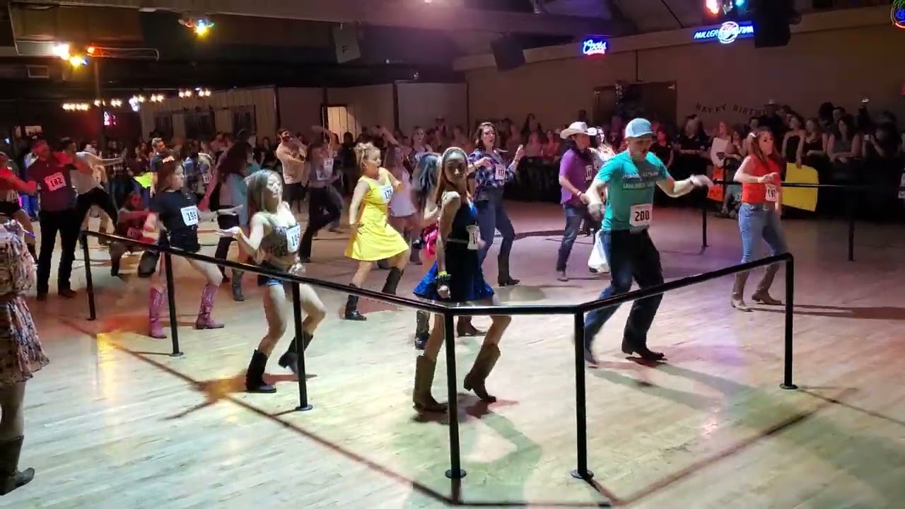 Cinderella line dance - Stampede - 2022 Stagecoach Dance Contest - Group B