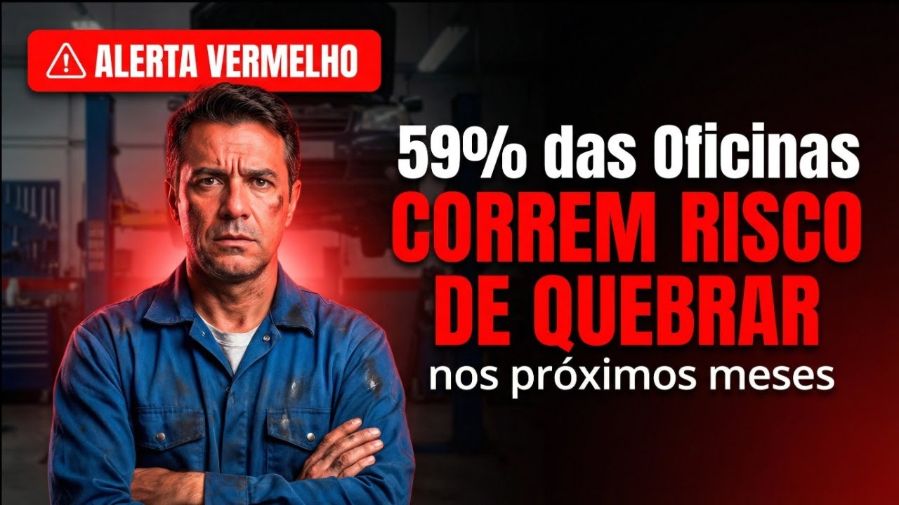 O Alerta Vermelho: Por que 59% das Oficinas Correm Risco de Quebrar nos próximos meses