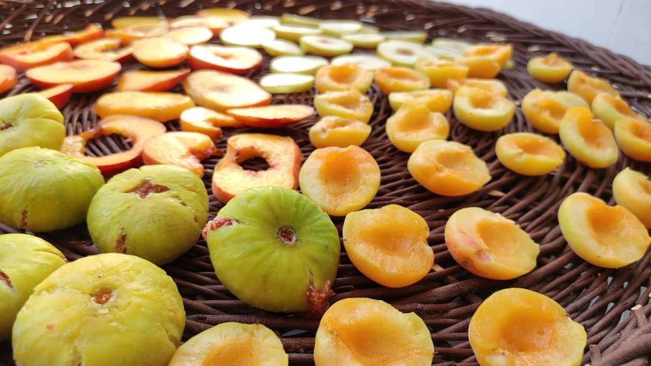 وشککردنەوەی میوە بە تامێکی خۆش و ئاسانترین ڕێگا 😋Dried Fruit